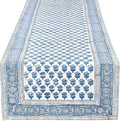 CPC Cotton Table Runner 16x108 Inch Block Printed Long Fall Table Runner by COTTONPRINTCLUB