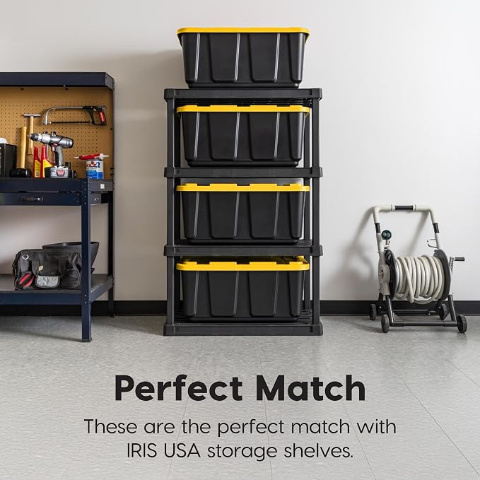 IRIS USA 2-Pack 27 Gallon Storage Bins - Image 4