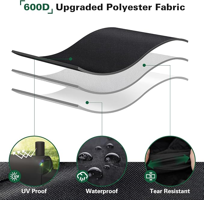 Heavy Duty 600D Grill Cover Fits - Image 3