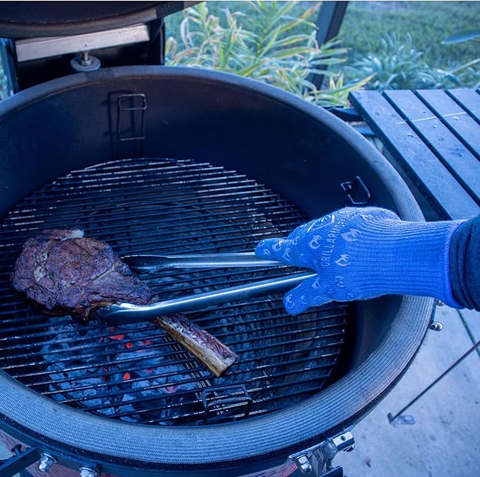 Grill Armor Oven Gloves – 932°F Heat, Fire & Cut Resistant Mitts - Image 3
