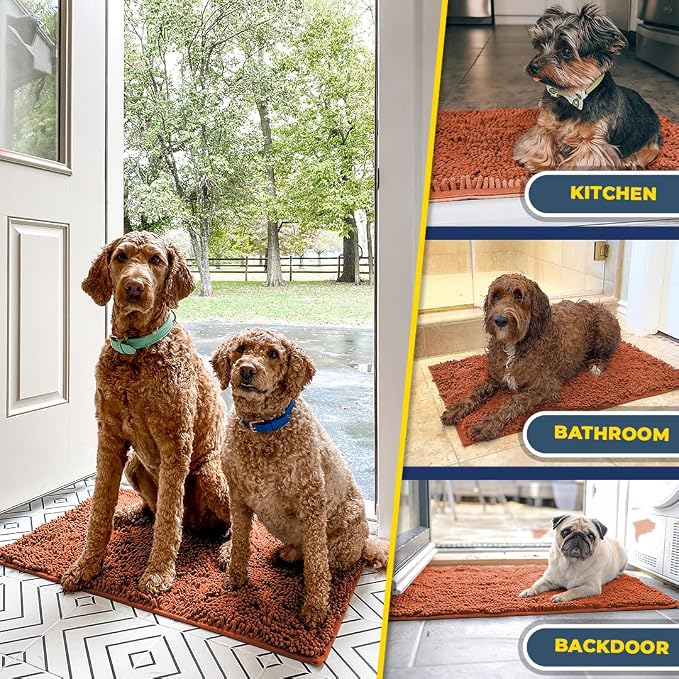 Muddy Mat® Shown on TV – Super Absorbent Microfiber Dog Door Mat - Image 5