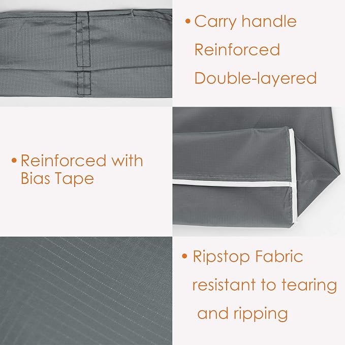 BeeGreen Grey Reusable Shopping Bags Wholesale Gray Reusable Grocery Bags Bulk - Image 3