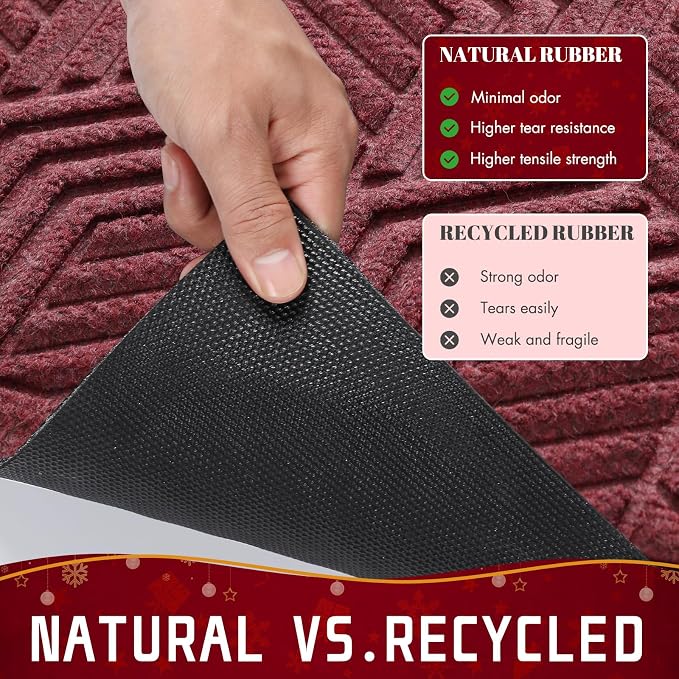 Yimobra Large Door Mat 47x24, All-Season Waterproof Outdoor Mats - Image 8