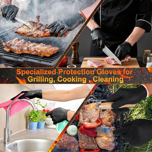 BBQ Gloves for Cooking Baking Grilling - Image 4