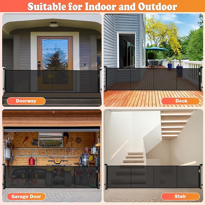 19.7ft Retractable Baby Gates Dog Gate - Image 8