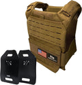 Northgym Adjustable Weighted Vest/Incl. 3D Weight Plates in 14lbs / 20lbs/ by NorthGym