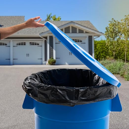 PRO&Family Commercial Round Trash Can - Image 5