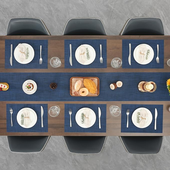 Myir JUN Table Runner, Vinyl Table Runner Indoor 72 Inch Long Arbitrarily - Image 9