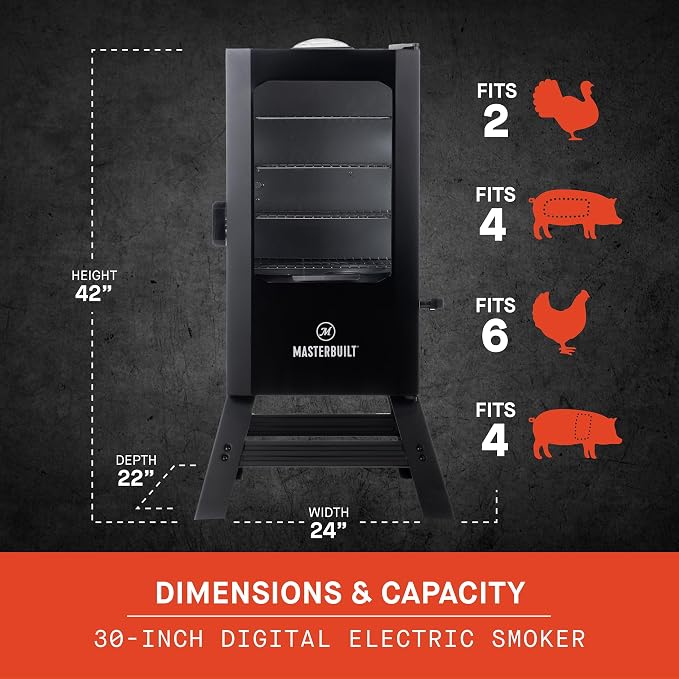 Masterbuilt® 30-inch Digital Electric Vertical BBQ Smoker - Image 11