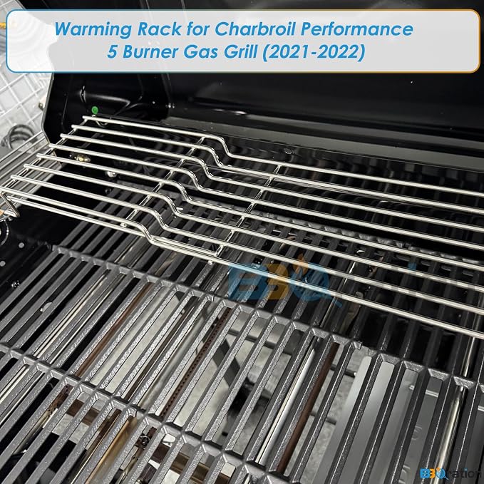 Warming Rack Grill Parts for Charbroil Performance 5 Burner 463448021 463450022 - Image 4