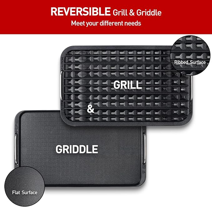 Indoor Grill, Techwood 1500W Smokeless Electric Grill - Image 4