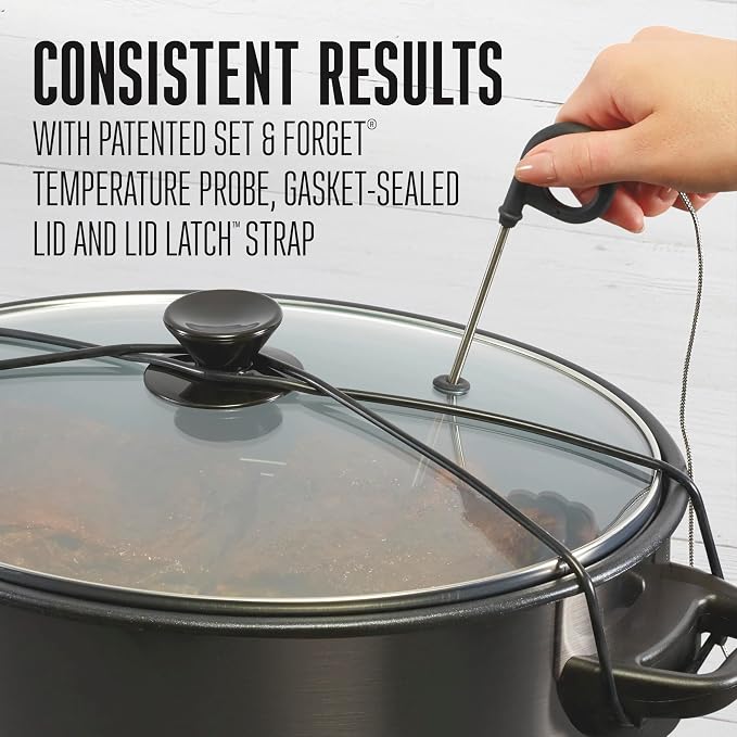 WESTON BRANDS 2-in-1 XL Programmable Slow Cooker & Electric Indoor Smoker - Image 6