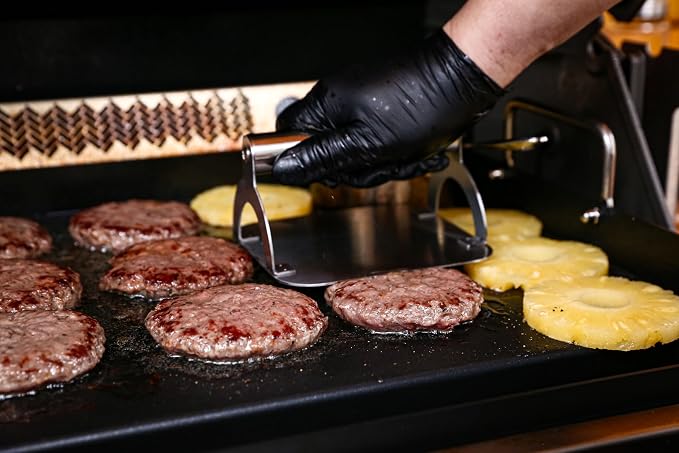 Uniflasy Nonstick Griddle for Gas Grill, Cast Iron Griddle for Outdoor Gas & - Image 7