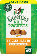 Greenies Pill Pockets for Dogs, Large Size Soft Dog Treats, Chicken Flavor 15.8 by GREENIES