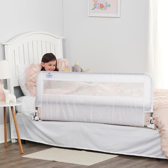 Regalo Hideaway 54-Inch Extra Long Bed Rail Guard, - Image 4