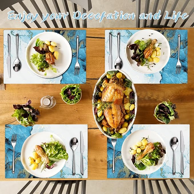Marble Placemats Set of 4 - Image 3