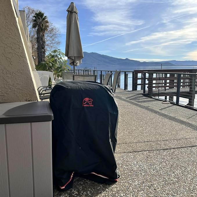Turtle Life 40 Inch Smoker Cover - Image 2