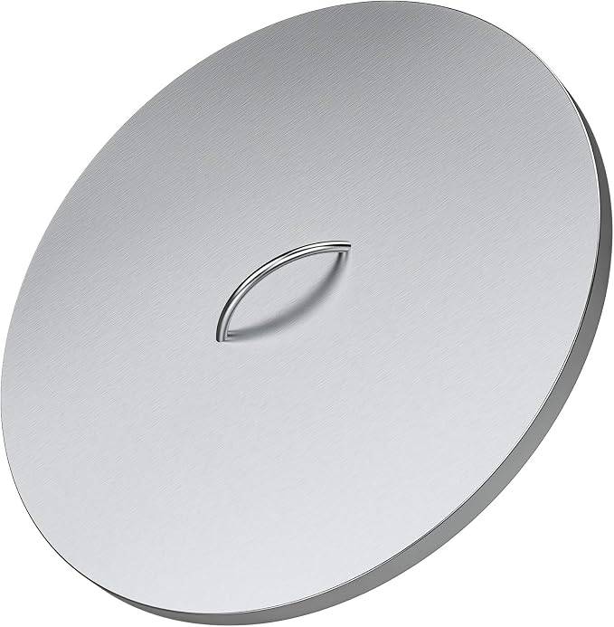 Stanbroil 22" Stainless Steel Round Fire Pit Cover, Fire Pit Ring Lid Fits by Stanbroil