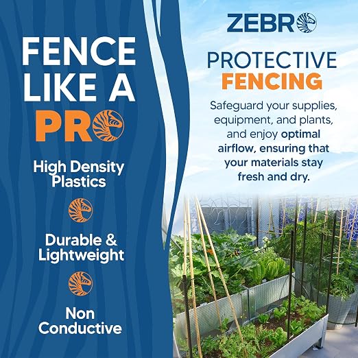 ZEBRO Plastic Hardware Mesh Screen & Fence Roll - Image 3