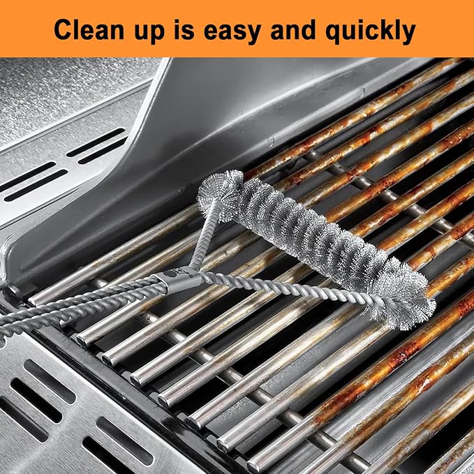 17.5" Grill Grates for Weber Spirit E310 E320 & Spirit II E310 E320 Grills;304 - Image 5