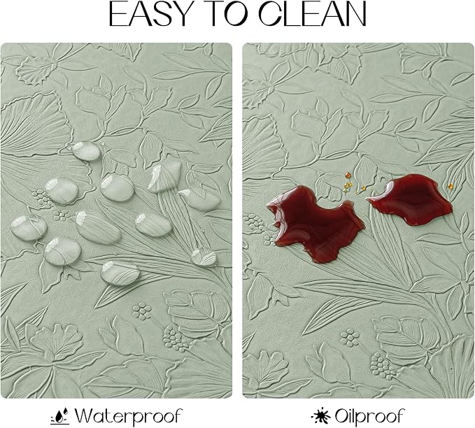 Romanstile Vinyl Placemats Set of 4-12 X 18 Inch - Image 4
