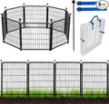 ADAVIN Tall Garden Fence Animal Barrier, 54 in Dog Fence Outdoor by ADAVIN