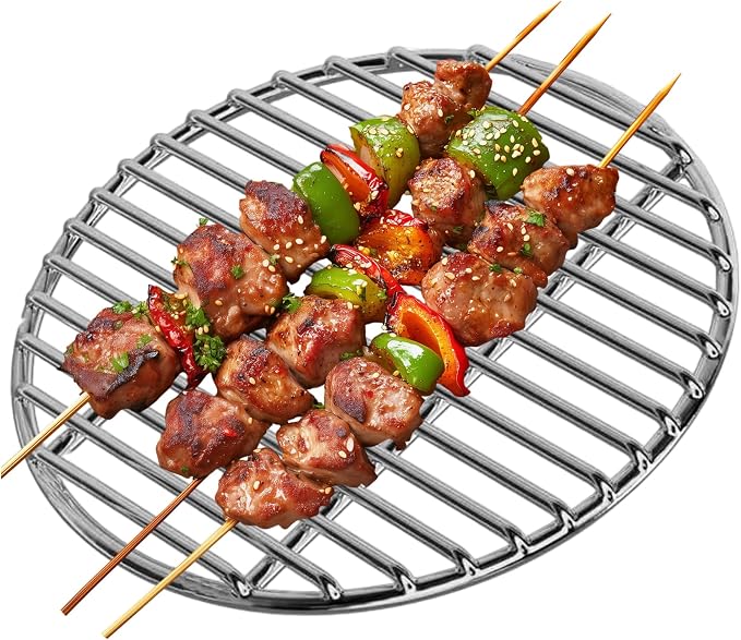 Grill Grates Replacement 13 Inch Heat-Resistant Stainless Steel Round Grill by Unknown