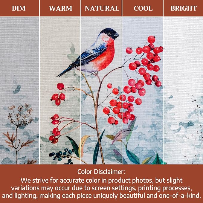 Maison d' Hermine Table Cloth Round Table 100% Cotton 69 Inches Fall Tablecloth - Image 6