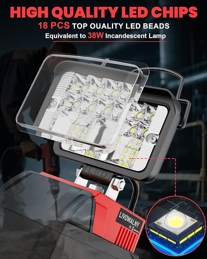LIVOWALNY LED Work Light Compatible - Image 3