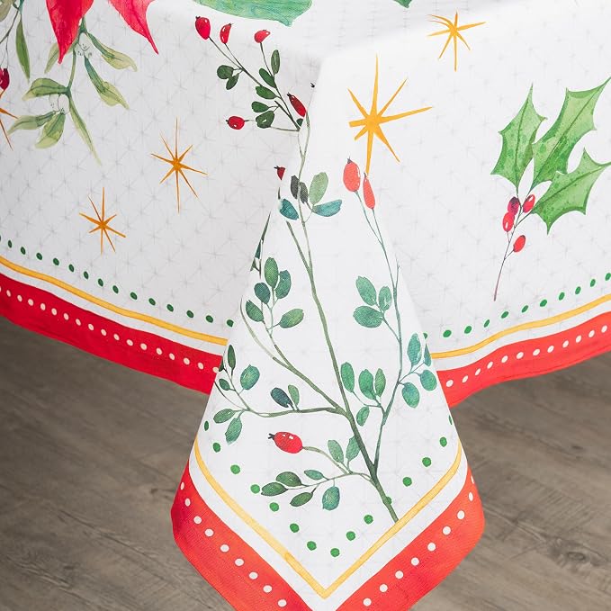 Maison d' Hermine Table Cloth Rectangle Table 100% Cotton 60 x 90 Inches Fall - Image 9