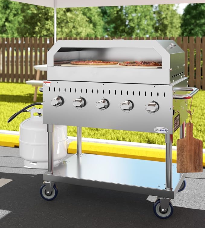 KoolMore 36 in. Commercial Outdoor Propane Grill - Image 5