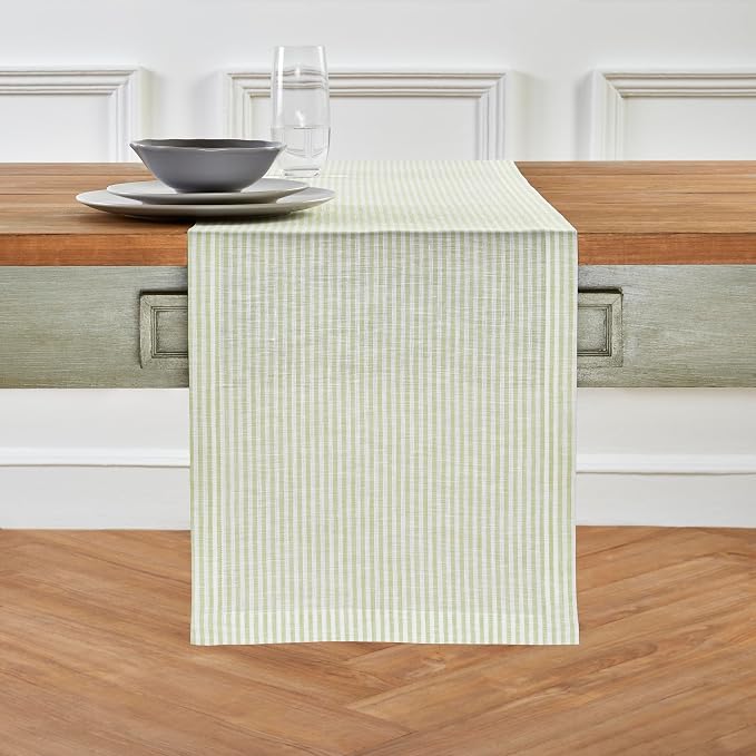Solino Home Linen Table Runner 60 Inches by SolinoHome