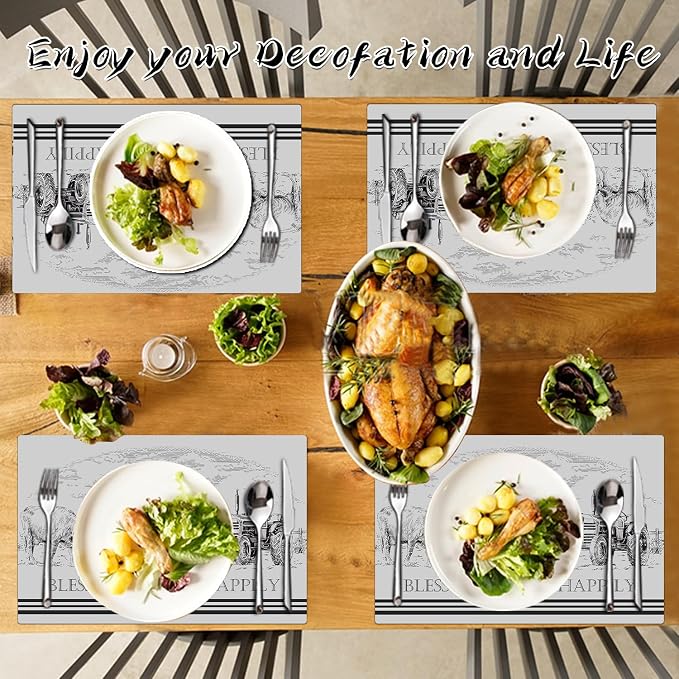 Farm Placemats Set of 4 - Image 6