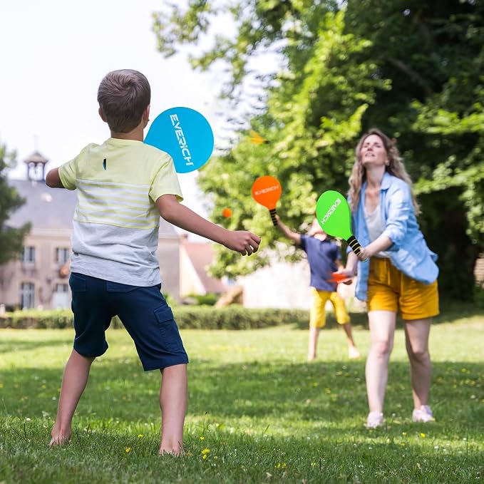 EVERICH TOY Paddle Ball Set – Indoor & Outdoor Racket Game - Image 6