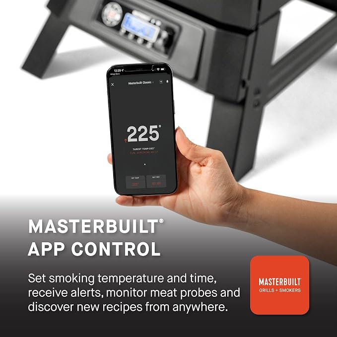 Masterbuilt®710 WiFi Digital Smoker, Vertical Design, 711 Cooking Sq. Inches - Image 3