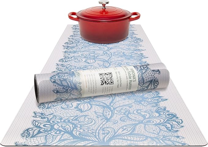 RIMONA'S Thermo Heat Resistant Table Runner and Trivet by Rimonasllc