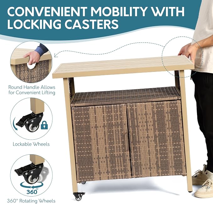 Outdoor Indoor Storage Cabinet - Image 2