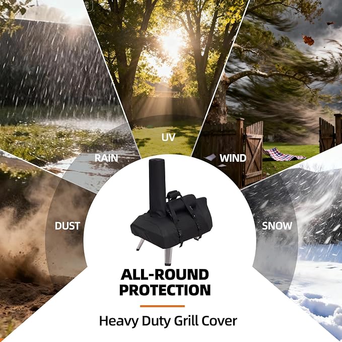 NOELIFE Waterproof Cover for Ooni Karu 2 and Karu 12G Pizza Oven, Outdoor - Image 7