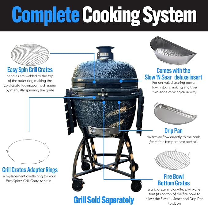 SnS Grills Slow ‘N Sear® 5-Piece Cooking System - Image 3