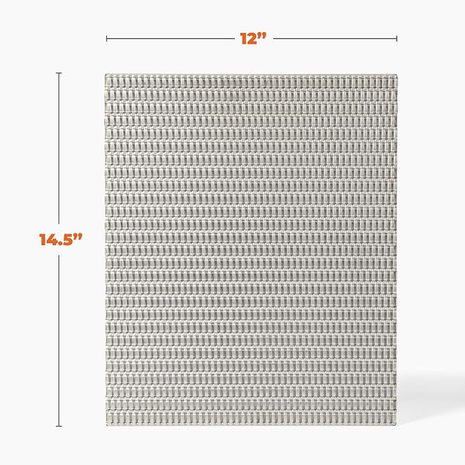 FlavrQ® Grid - Convert Gas Grill to Charcoal in Minutes - 2-Ply Stainless Steel - Image 3