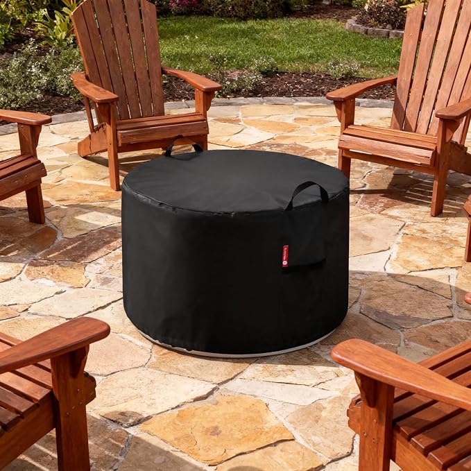 SheeChung Fire Pit Cover for Solo Stove Yukon 27", Outdoor Smokeless Round - Image 6