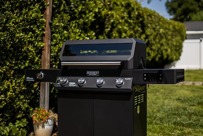 Monument Grills Denali 425 4-Burner Liquid Propane Gas Smart bbq Grill - Image 2
