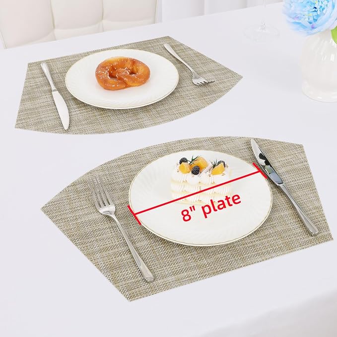 SHACOS Wedge Placemats Set of 4 - Image 4