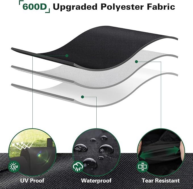 Heavy Duty 600D Grill Cover Fits - Image 3