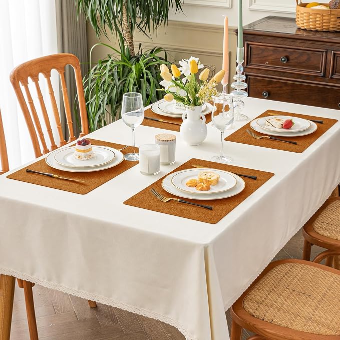 Romanstile Vinyl Placemats Set of 4-12 X 17 Inch - Image 7