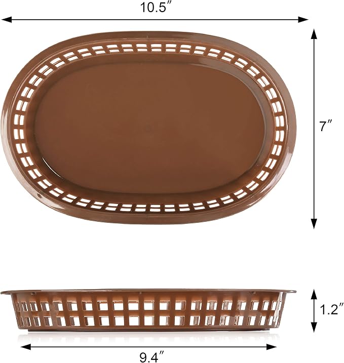 New Star Foodservice 44010 Fast Food Baskets, 10.5 x 7 Inch - Image 3