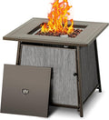 BALI OUTDOORS 50, 000 BTU Propane Fire Pit Outdoor, 28 inch Propane Fire Pit by BaliOutdoors