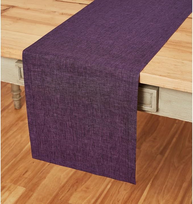 Solino Home Linen Table Runner 72 Inches Long by SolinoHome