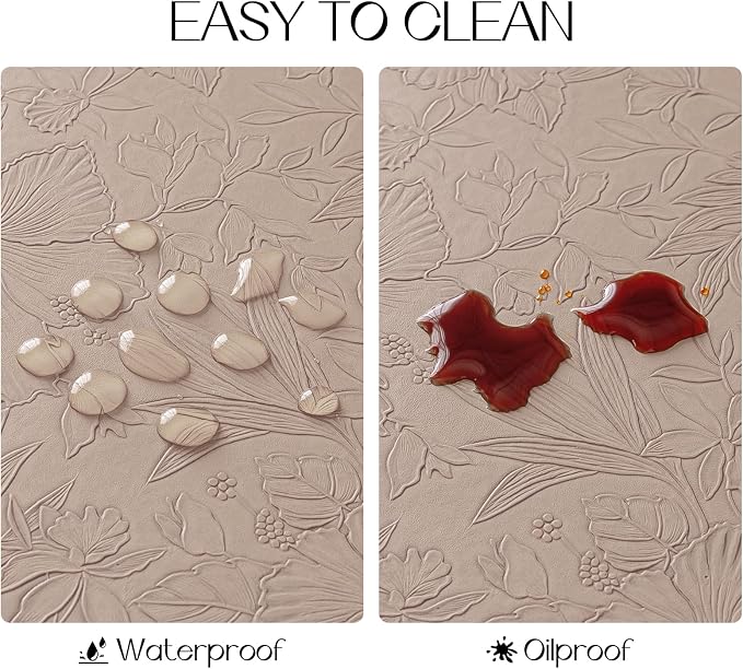 Romanstile Vinyl Placemats Set of 6-12 X 18 Inch - Image 4