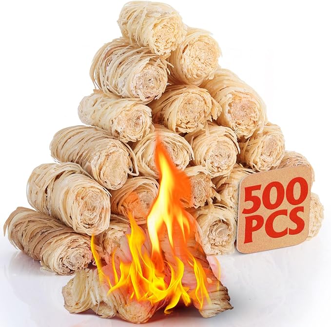 USKICH 500Pcs Fire Starter by USKICH